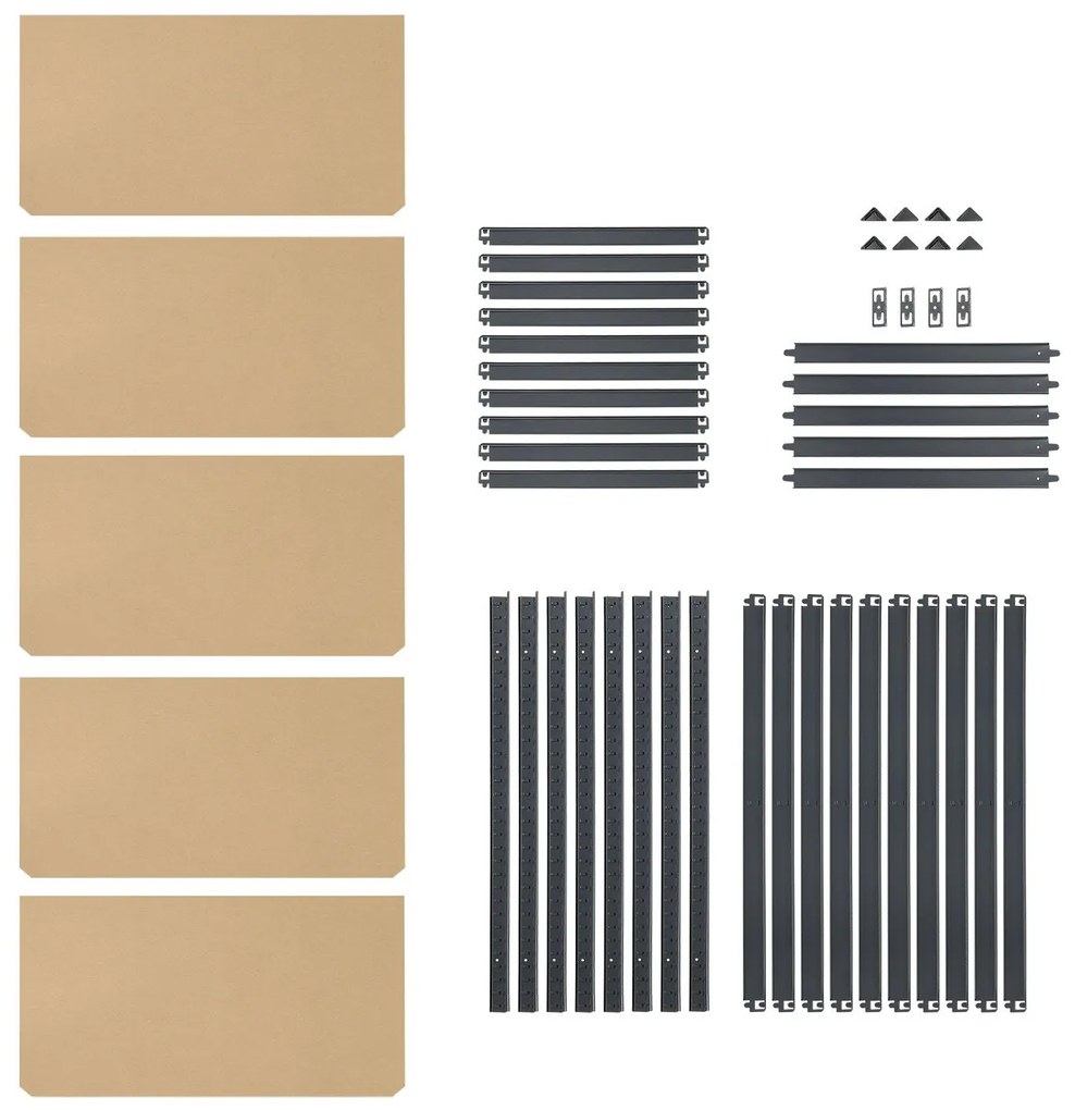 Jusky Raft 200 x 100 x 60 cm - gri