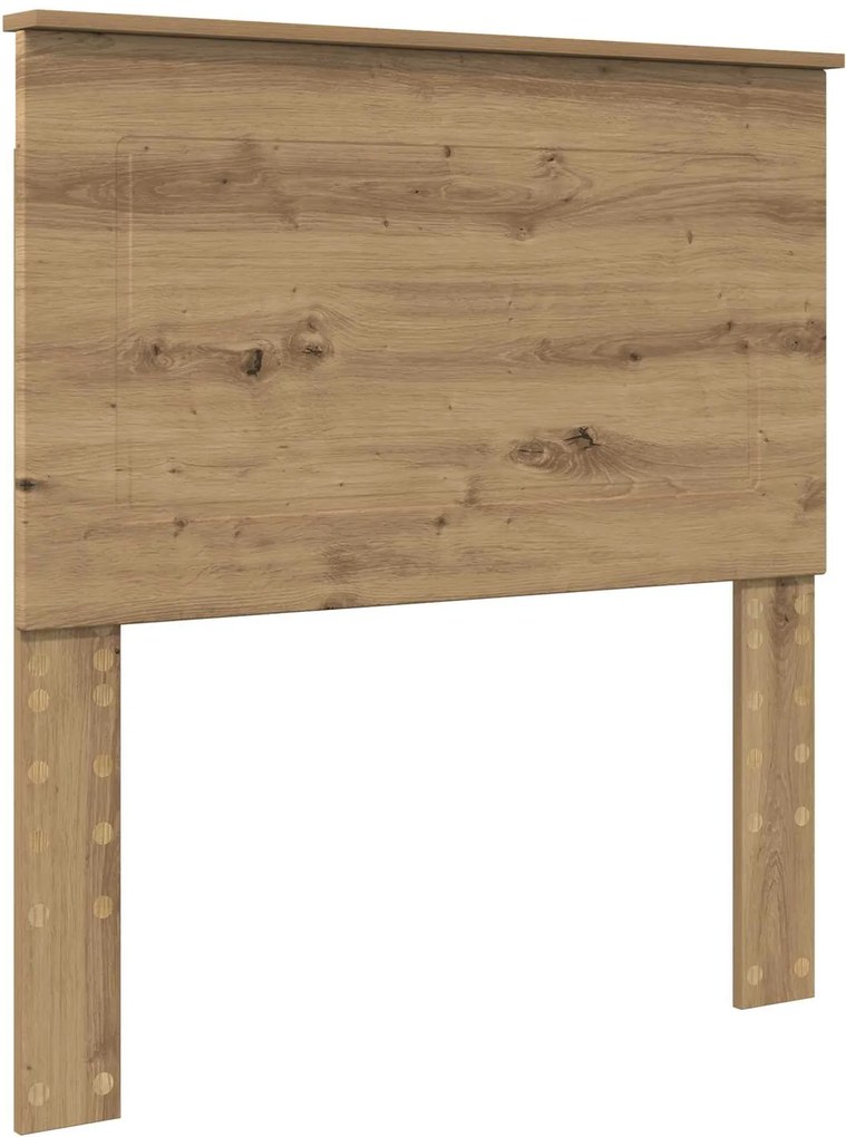 vidaXL Tăblie cap Stejar Artizanal 75 cm Lemn compozit