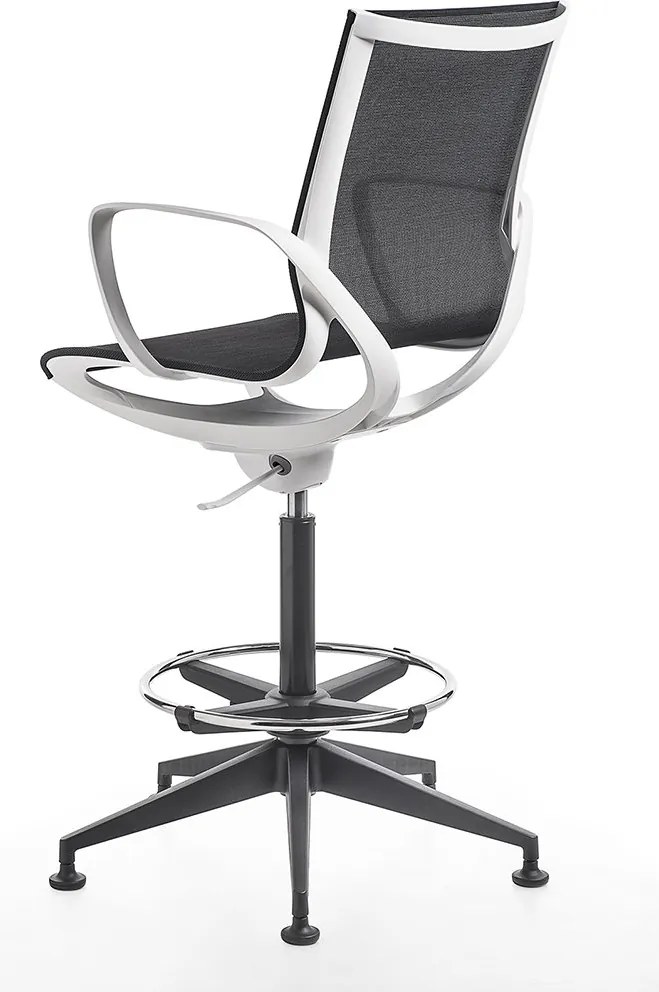 Key lemn masiv Line Stool – Fotoliu birou