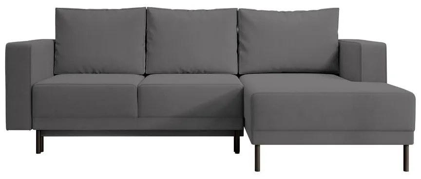 Colțar Rodriguez mini (D) (gri negru + negru). 1099544