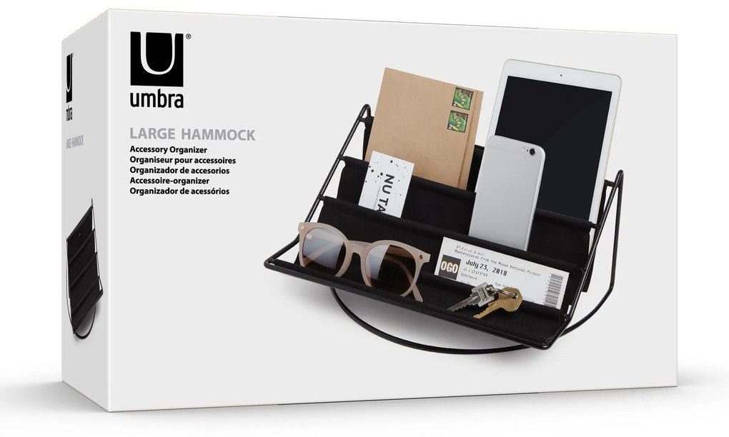 Organizator pentru accesorii HAMMOCK LARGE negru