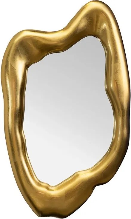 Oglinda de perete decorativa AURA 90cm auriu