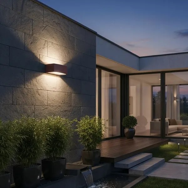 Aplică de exterior Ideal Lux ANDROMEDA 1xE27/60W/230V IP55 maro