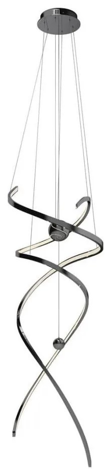 Lustră LED dimabilă pe cablu MAXLIGHT P0500D RITZ LED/100W/230V d. 60 cm CRI 90 negru