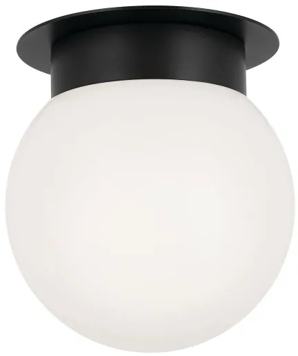 Kichler KL-ALBERS-F-G-BK - Plafonieră ALBERS 1xE27/40W/230V Ø 20,3 cm neagră