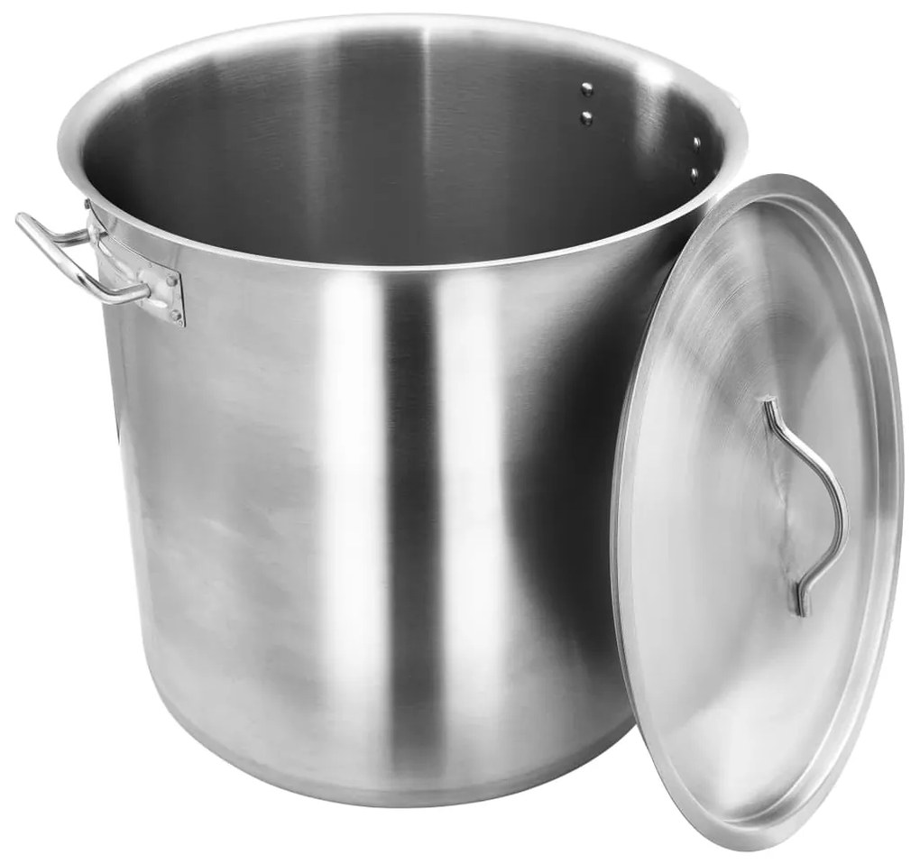 Oala de supa, 40 x 40 cm, inox, 50 L 40 x 40 cm (50 l)