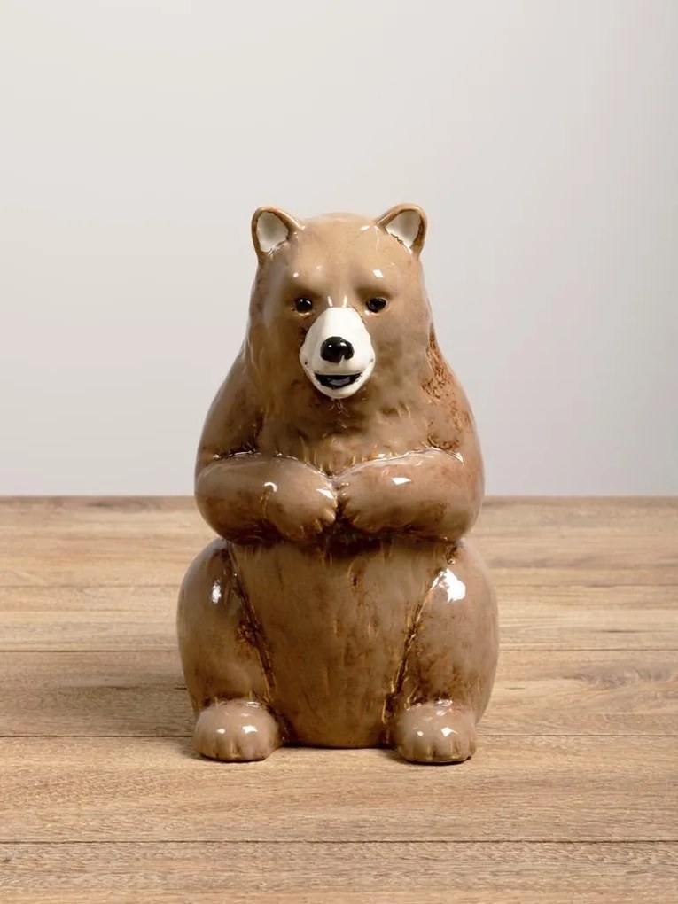Carafă din ceramică , H25 cm, "Brown Bear"