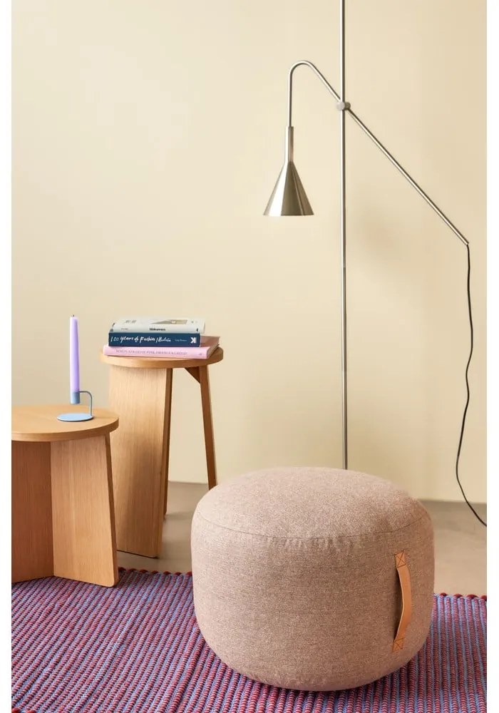 Scaun în culoare naturală cu aspect de lemn de stejar Split – Hübsch