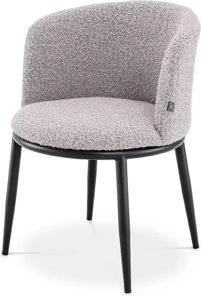 Set de 2 scaune LUX Filmore Boucle gri