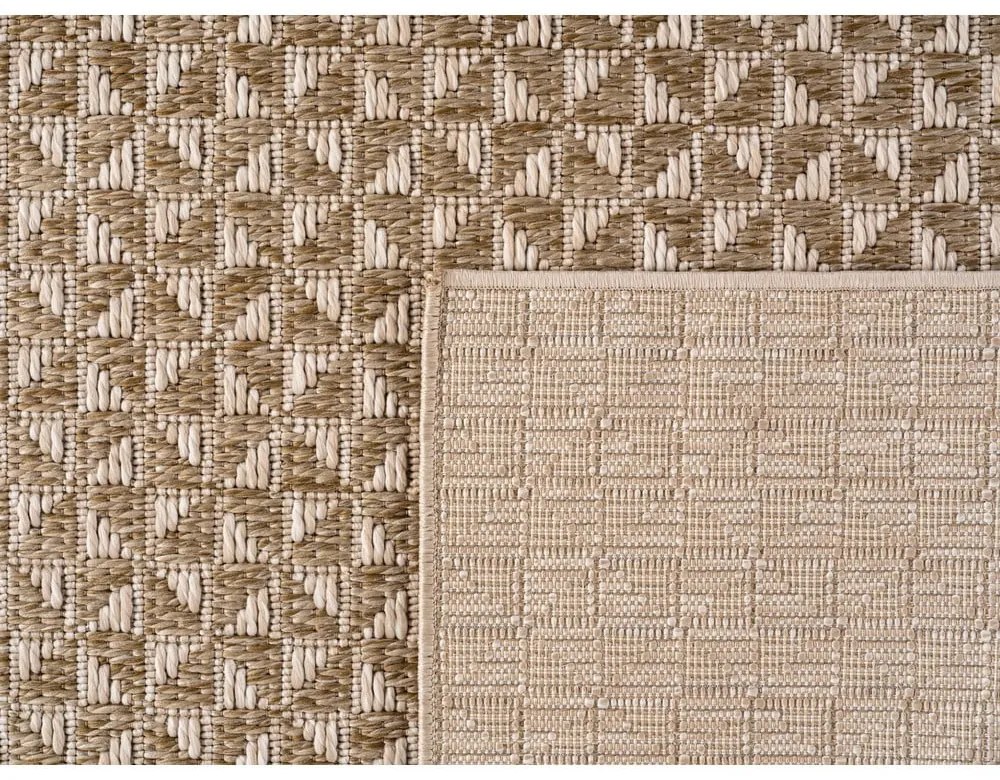 Covor pentru exterior și interior bej 80x150 cm Ibiza 1903 – Ayyildiz Carpets
