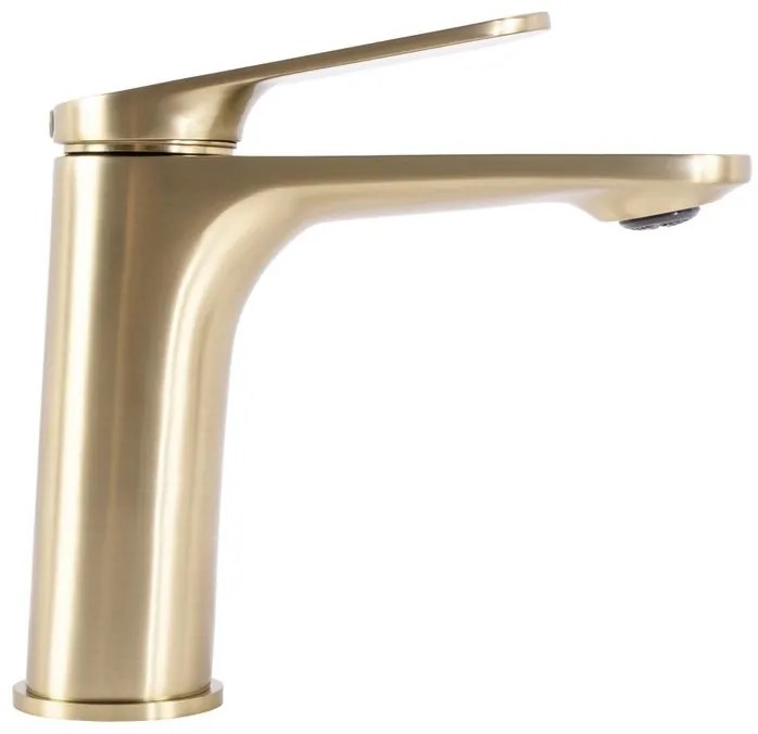 Baterie pentru baie Rea Marco auriu periat