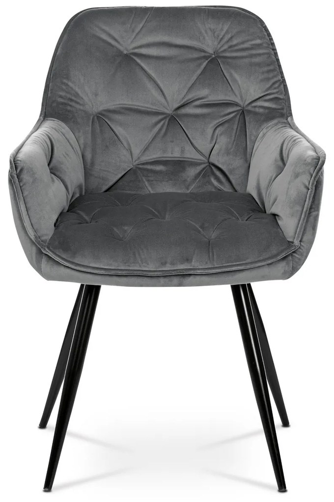 Set de scaune de sufragerie DCH-421 GREY4, 2 buc.