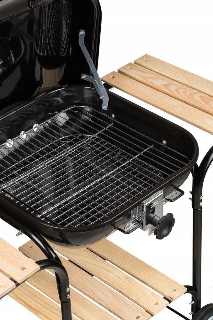 Kerti grill állítható ráccsal