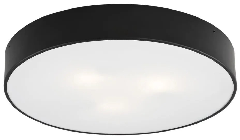 Argon 1186 - Plafonier DARLING 3xE27/15W/230V pr. 45 cm negru
