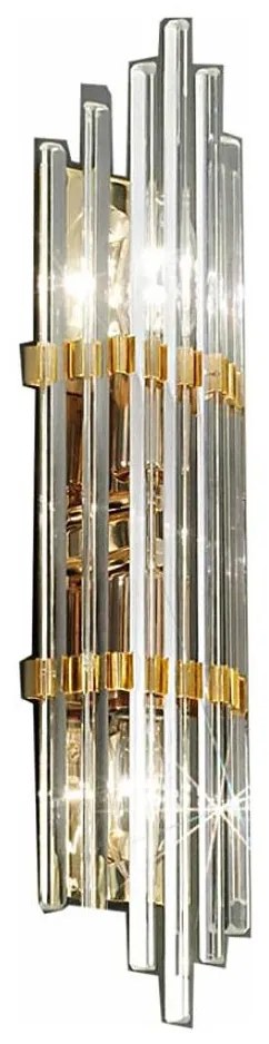 Aplică Kolarz 0342.62M.3 ONTARIO 2xE14/40W/230V 41 cm 24K auriu