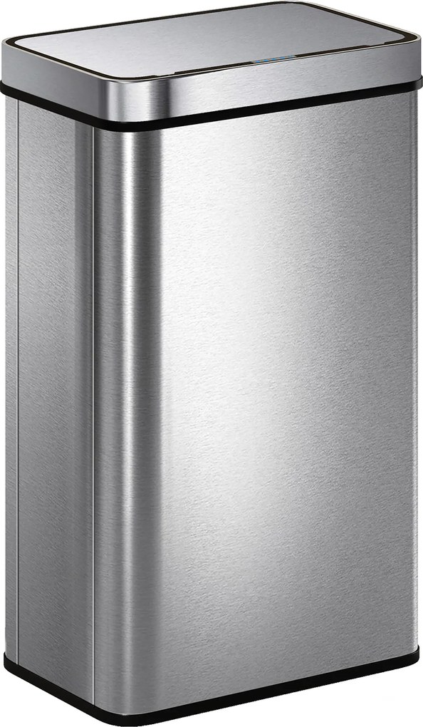HOMCOM Coș de gunoi cu senzor 60 L cu capac cu închidere silențioasă, coș de gunoi automat de bucătărie din oțel inoxidabil, argintiu | Aosom Romania