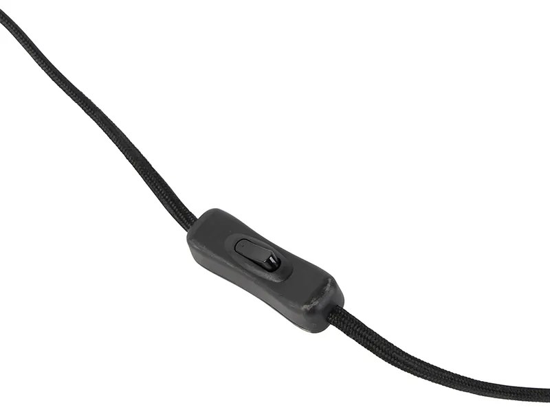 Lampă de birou modernă neagră cu braț flexibil - Cavalux