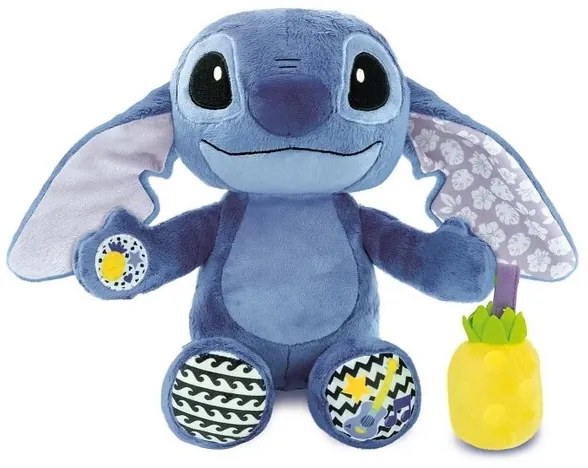 Jucărie pluș Clementoni Disney baby - STITCH interactiv cu sunete