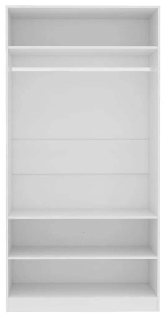 Sifonier, alb, 100x50x200 cm, PAL Alb, 100 x 50 x 200 cm, 1