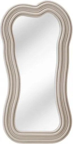 Oglinda de perete decorativa Alice II 100cm greige