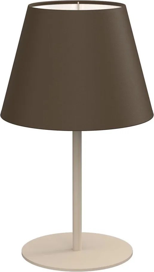 Lampă de masă ARDEN 1xE27/15W/230V bej/maro