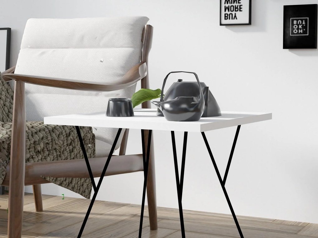 Măsuță de cafea Sipope (alb) . 1093140