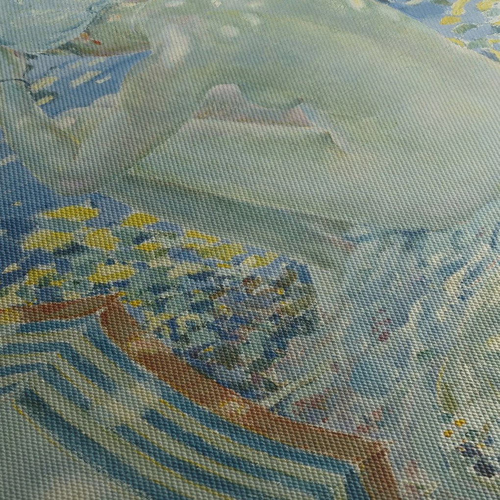 Tablou - Frederick Carl Frieseke, On the Bank, reproducere (150x105 cm)