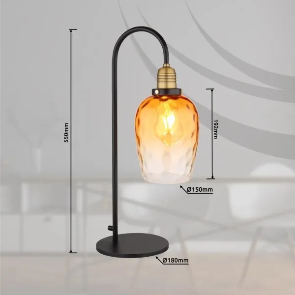 Lampă de masă Globo 15786T SALVY 1xE27/60W/230V