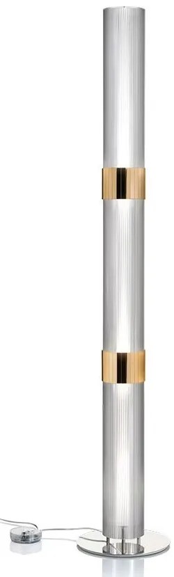 Lampadar modern design Art Deco realizata manual LA LOLLO gold