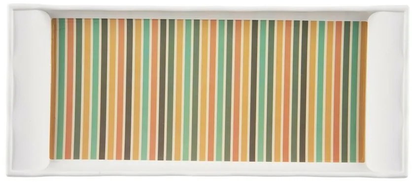 Tava de servit Orion Retro mix de culori, 29,5 x13 cm