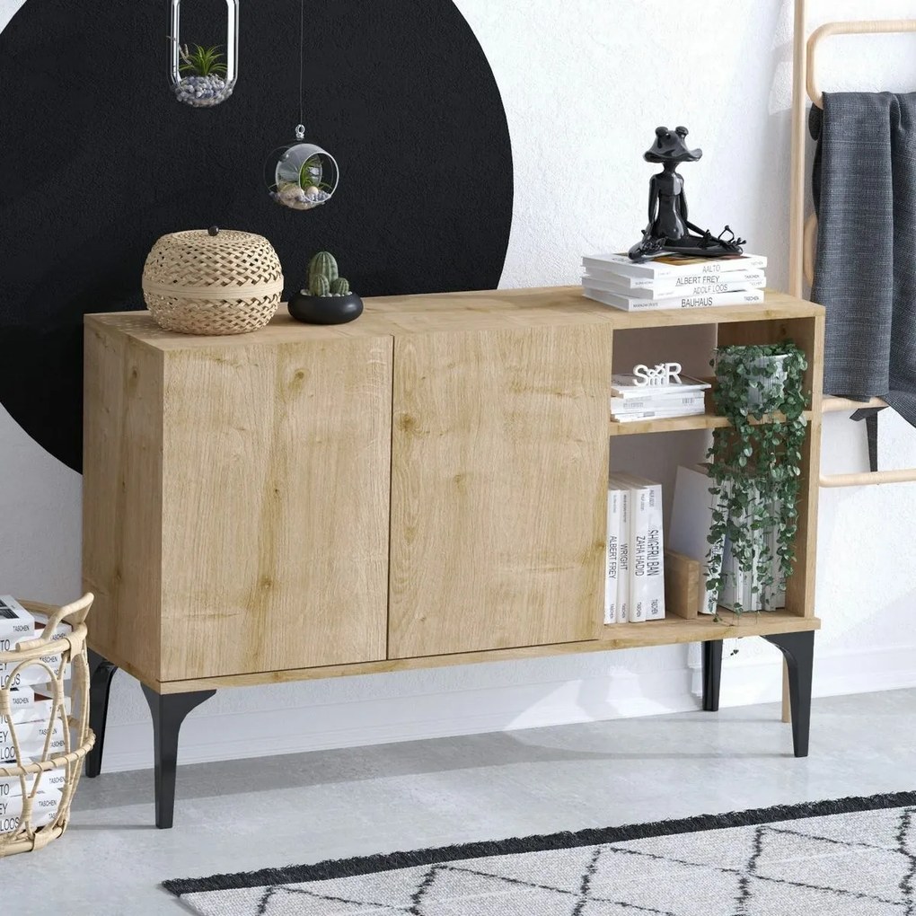 Dulap Oscar Sapphire Oak and Black