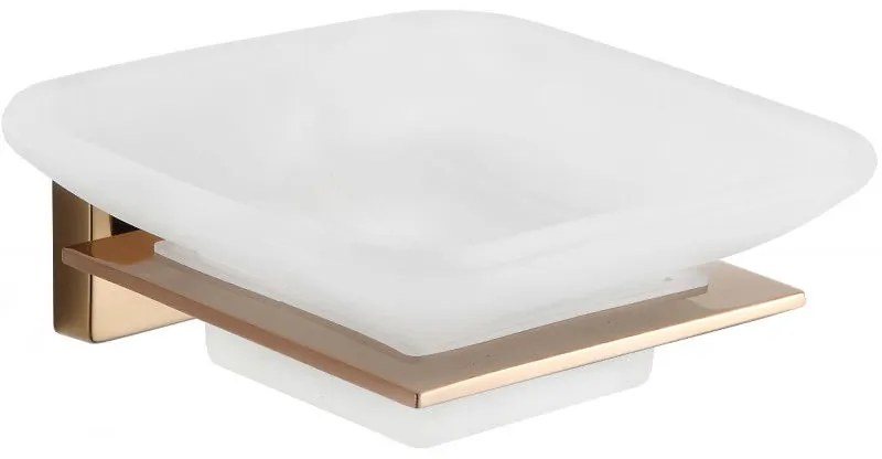Mexen Arno suport săpun, aur roz - 7020739-60