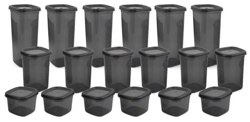 Recipiente 18 buc. pentru alimente Fresco – Hermia