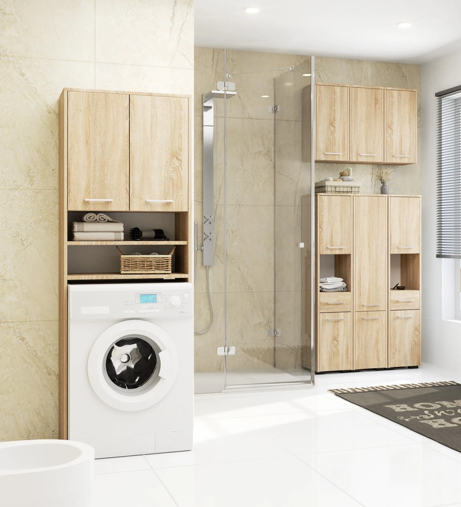 Dulap pentru baie Farid TYP4 (stejar sonoma). 1068911