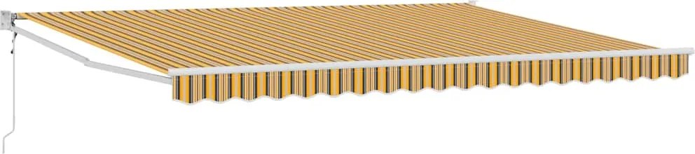 vidaXL Cortina Retractabilă Multicolour 450 × 300 cm