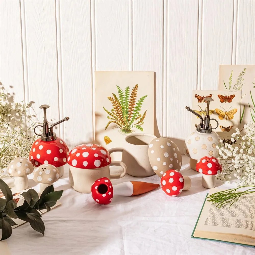 Irigator pentru plante din teracotă Mushroom – Sass &amp; Belle