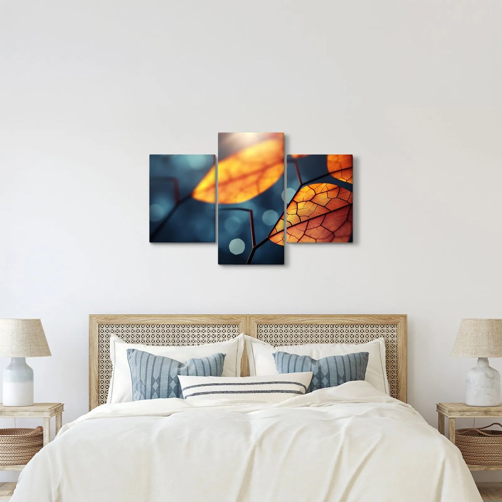 Tablou - Textura frunzelor (90x60 cm)