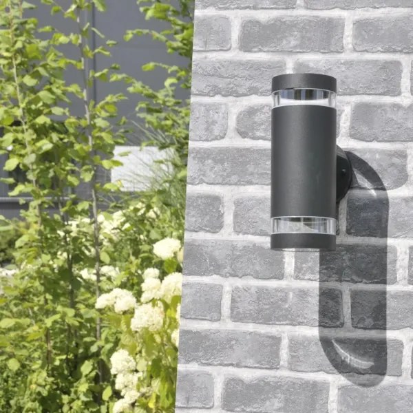 Aplică de exterior RINO 2xGU10/12W/230V IP54 negru