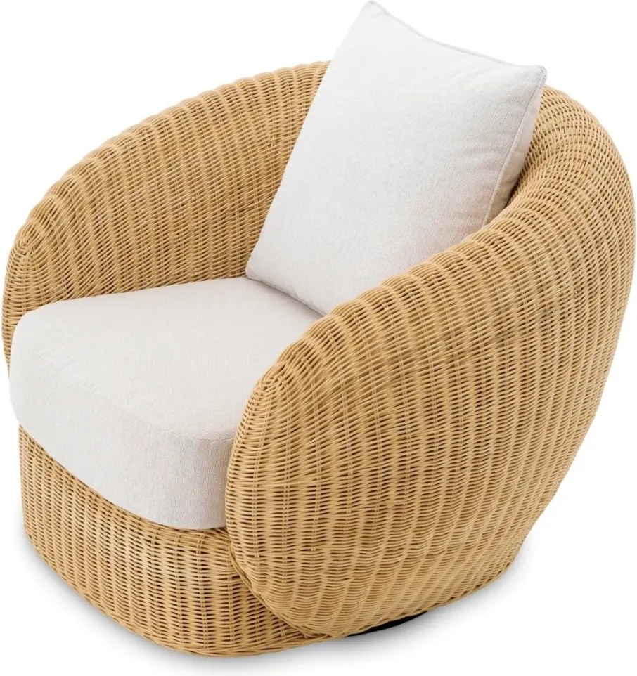 Fotoliu din ratan design LUX clasic Rafael