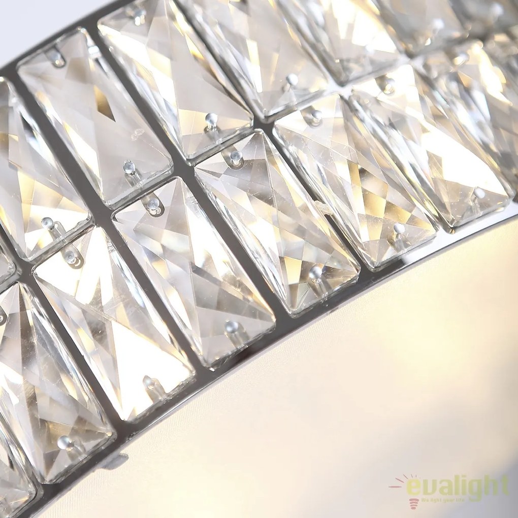 Lustra aplicata 46cm / Plafoniera design elegant DIAMANTE II C0122 MX