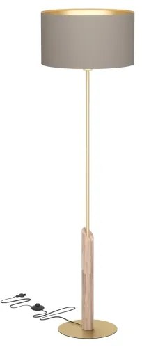 Lampadar Eglo 390338 SANTANDRIA 1xE27/40W/230V maro/auriu