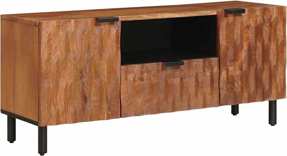 vidaXL Cabinet TV cu sertar Finisaj Acacia Maro 105 x 33 x 46 cm