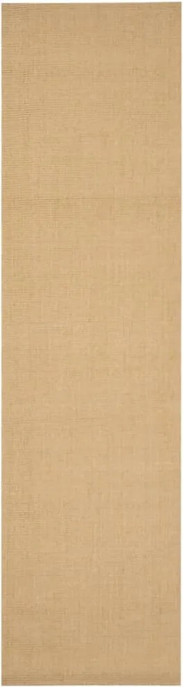 vidaXL Covor din sisal, natural, 66x250 cm
