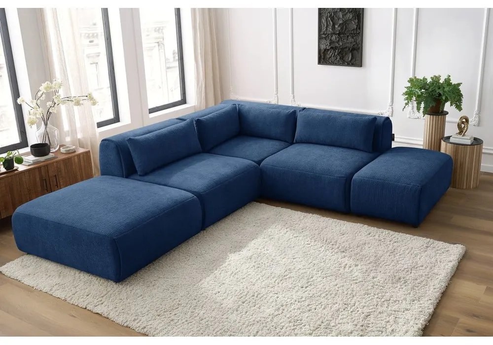 Colțar albastru închis (cu colțar variabil) Jeanne – Bobochic Paris