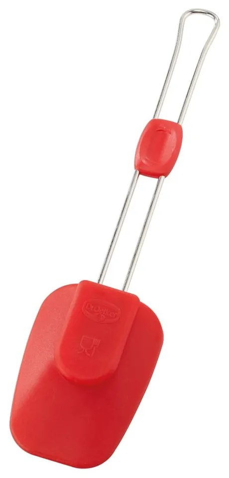 Lingură de gătit din silicon Dr. Oetker Flexxibel Love, roșu