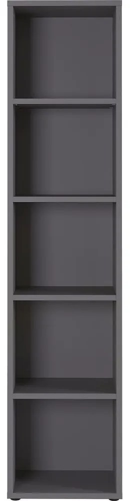 Bibliotecă gri antracit 45x197 cm Agenda – Germania