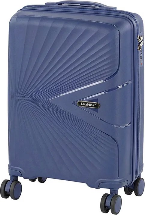 Valiză de cabină TravelLux Endure cu hard top și roți detașabile 35x55x20 cm albastru închis