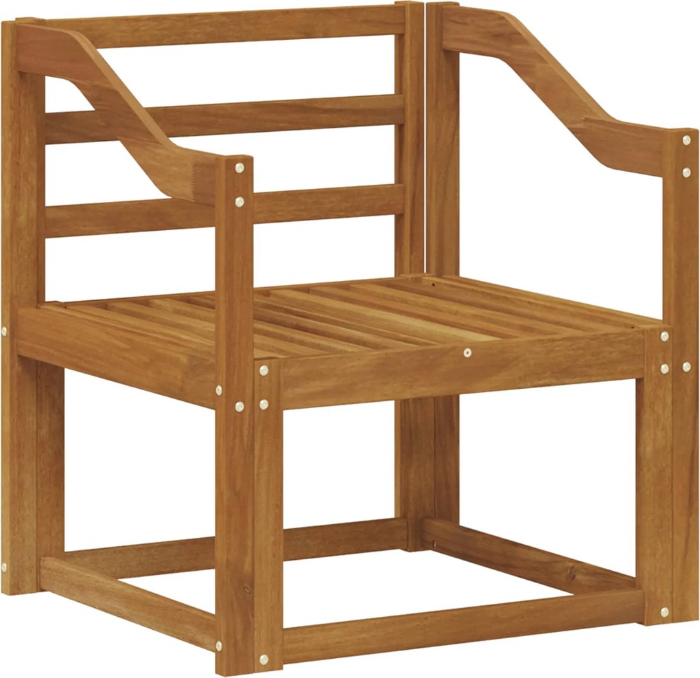 vidaXL Canapea de exterior Lemn Solid de Acacia natural
