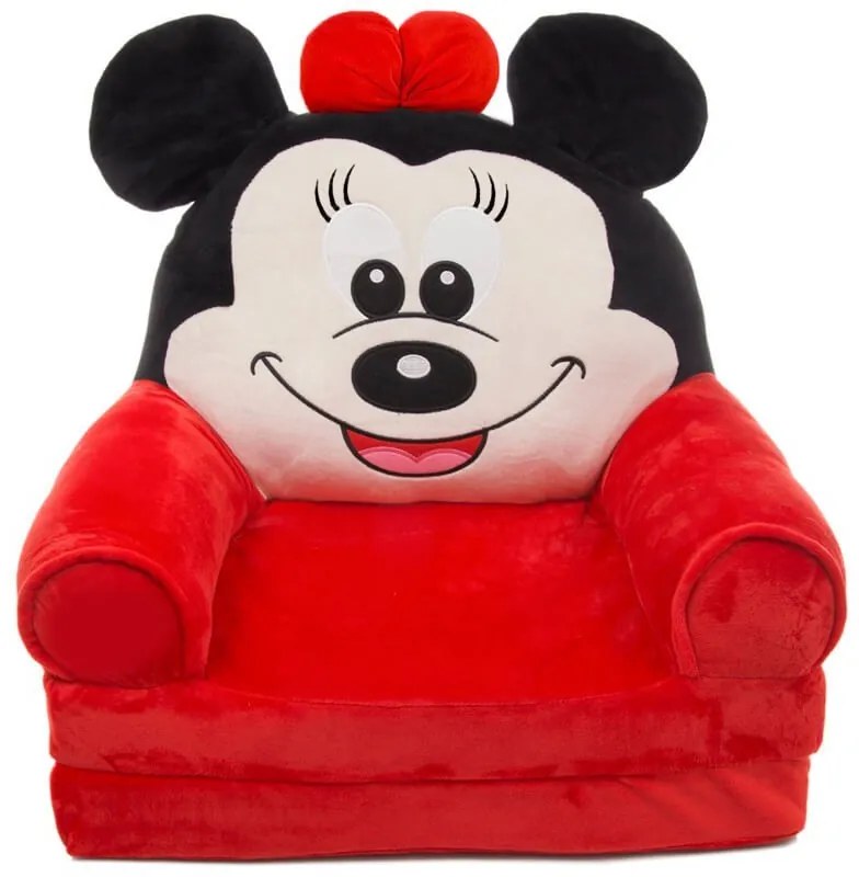 Fotoliu din plus extensibil - Minnie Mouse - Rosu - FPE-06