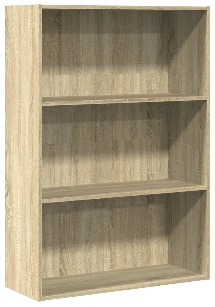 857933 vidaXL Bibliotecă, stejar sonoma, 80x30x114 cm, lemn prelucrat